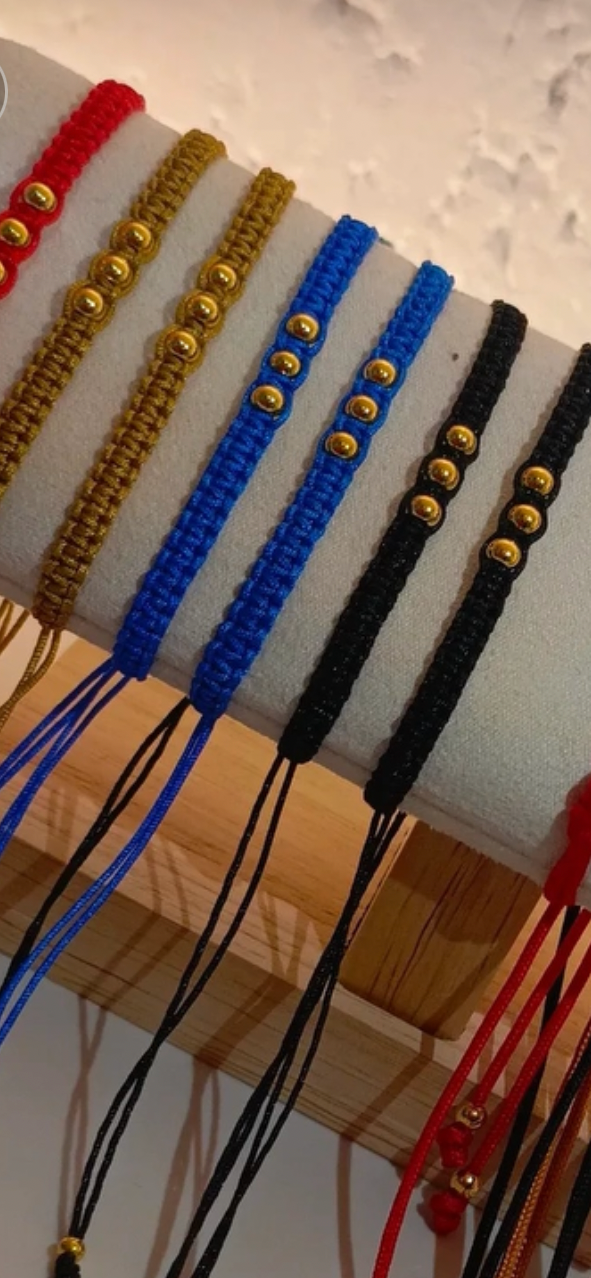 Pulsera de macramé
